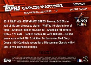 2017 Topps Update - Gold #US164 Carlos Martinez Back