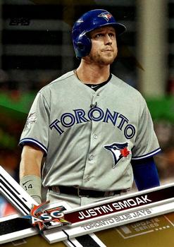 2017 Topps Update - Gold #US272 Justin Smoak Front