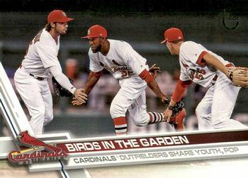 2017 Topps Update - Vintage Stock #US185 Birds in the Garden Front