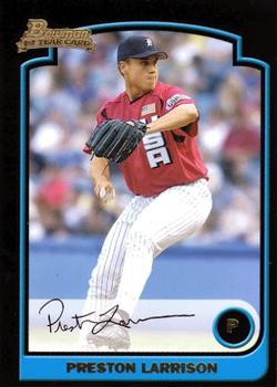 2003 Bowman Draft Picks & Prospects #BDP144 Preston Larrison Front