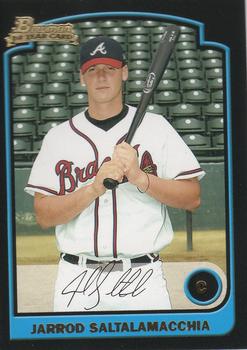 2003 Bowman Draft Picks & Prospects #BDP36 Jarrod Saltalamacchia Front