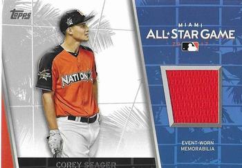 2017 Topps Update - All-Star Stitches Relics #ASR-CS Corey Seager Front
