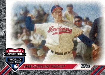 2017 Topps Update - Storied World Series #SWS-18 1948 Cleveland Indians Front