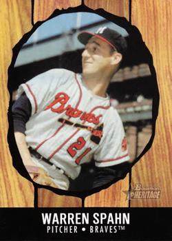 2003 Bowman Heritage #174 Warren Spahn Front