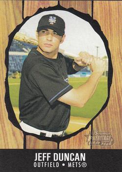 2003 Bowman Heritage #225 Jeff Duncan Front