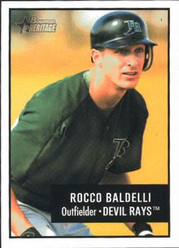 2003 Bowman Heritage #31 Rocco Baldelli Front
