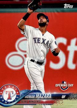 2018 Topps Opening Day #104 Nomar Mazara Front