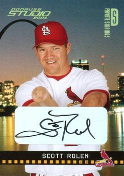 2004 Donruss Studio - Private Signings Gold #183 Scott Rolen Front