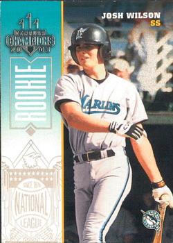 2003 Donruss Champions #109 Josh Wilson Front