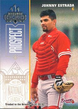 2003 Donruss Champions #197 Johnny Estrada Front