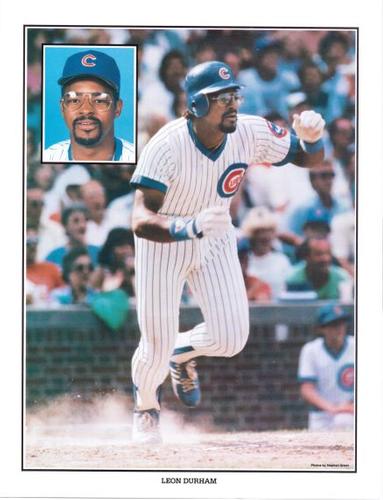 1986 Unocal 76 Chicago Cubs #NNO Leon Durham Front