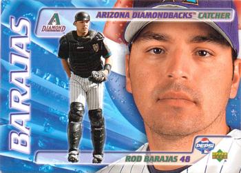 2003 Upper Deck Pepsi Arizona Diamondbacks #12 Rod Barajas Front