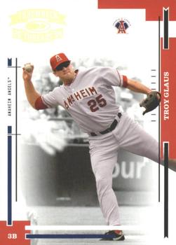 2004 Donruss Throwback Threads - Gold Proof #6 Troy Glaus Front