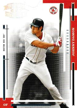 2004 Donruss Throwback Threads - Silver Proof #33 Johnny Damon Front