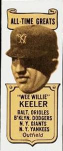 1969-70 Bazooka All-Time Greats #NNO Willie Keeler Front