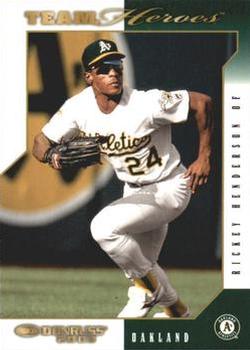 2003 Donruss Team Heroes #367 Rickey Henderson Front