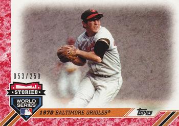 2017 Topps Update - Storied World Series Red #SWS-13 1970 Baltimore Orioles Front