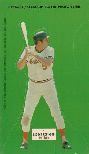 1973 Johnny Pro Baltimore Orioles #NNO Brooks Robinson Front