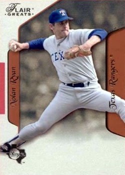 2003 Flair Greats #34 Nolan Ryan Front