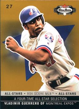 2003 Fleer Box Score #161 Vladimir Guerrero Front