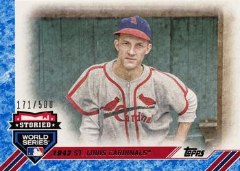 2017 Topps Update - Storied World Series Blue #SWS-22 1942 St. Louis Cardinals Front