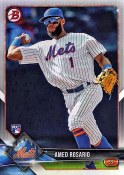 2018 Bowman #34 Amed Rosario Front