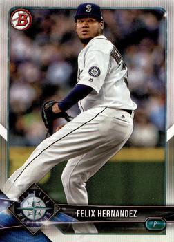 2018 Bowman #88 Felix Hernandez Front