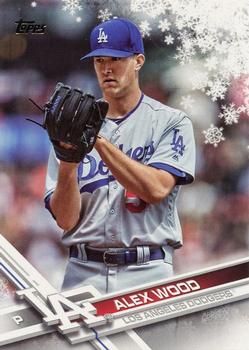 2017 Topps Holiday #HMW144 Alex Wood Front
