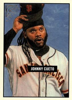2017 Topps Gallery - Heritage #4 Johnny Cueto Front