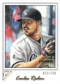 2017 Topps Gallery - Private Issue #5 Carlos Rodon Front