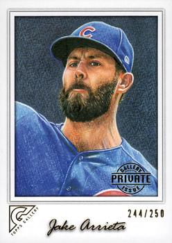 2017 Topps Gallery - Private Issue #34 Jake Arrieta Front