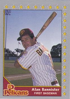 1990 Pacific Senior League - Glossy #14 Alan Bannister Front