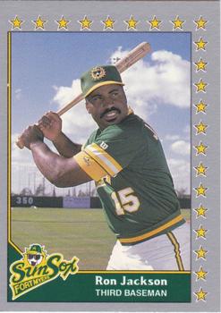 1990 Pacific Senior League - Glossy #92 Ron Jackson Front