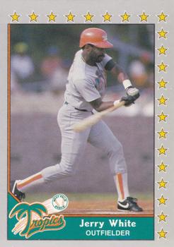 1990 Pacific Senior League - Glossy #185 Jerry White Front