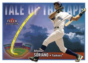 2003 Fleer Tradition Update #U282 Alfonso Soriano Front