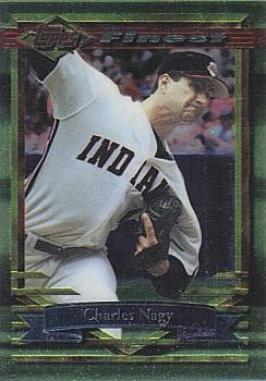 1994 Finest - Protector Samples #NNO Charles Nagy Front