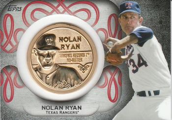 2015 Topps - Nolan Ryan Commemorative Medallions #RYAN-91 Nolan Ryan Front