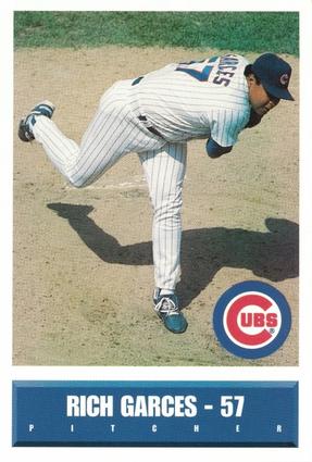 1995 Gatorade Chicago Cubs #NNO Rich Garces Front