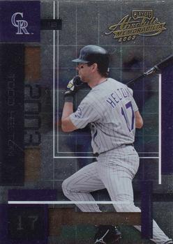 2003 Playoff Absolute Memorabilia #21 Todd Helton Front