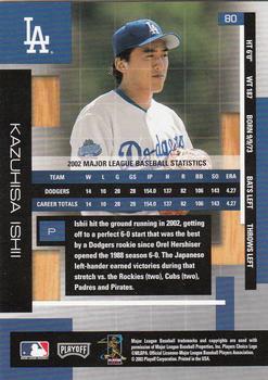 2003 Playoff Absolute Memorabilia #80 Kazuhisa Ishii Back