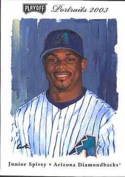 2003 Playoff Portraits #81 Junior Spivey Front