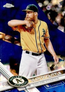 2017 Topps Chrome Sapphire Edition #157 Sean Doolittle Front