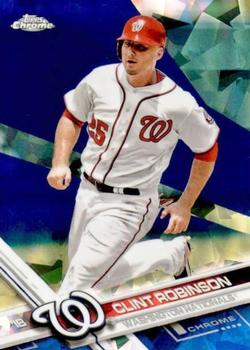 2017 Topps Chrome Sapphire Edition #252 Clint Robinson Front