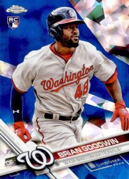 2017 Topps Chrome Sapphire Edition #289 Brian Goodwin Front
