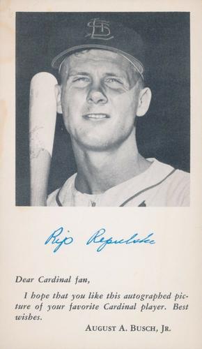 1954 St. Louis Cardinals Photocards #NNO Rip Repulski Front