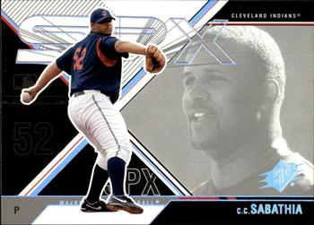 2003 SPx #37 CC Sabathia Front