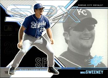 2003 SPx #54 Mike Sweeney Front