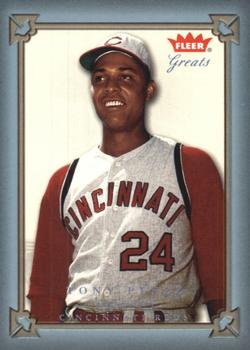 2004 Fleer Greats of the Game - Blue #40 Tony Perez Front