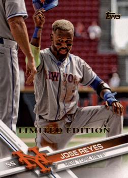 2017 Topps - Limited Edition #647 Jose Reyes Front
