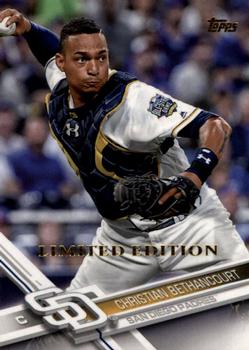 2017 Topps - Limited Edition #697 Christian Bethancourt Front